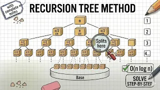 Recursion Tree Method Explained Solve Recurrence Relations Step-by-Step