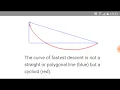 Brachistochrone curve animation demonstration