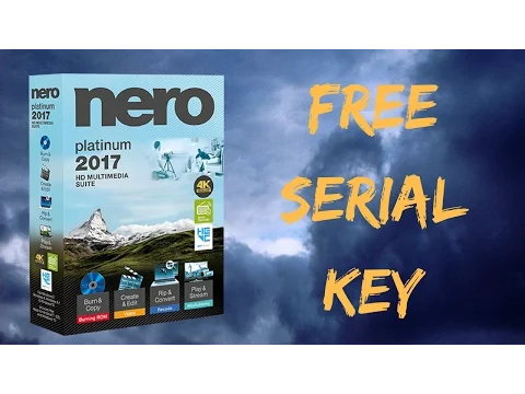 Download MP3 Nero 2017 Platinum + Serial key