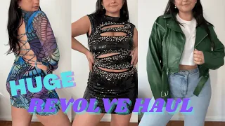 HUGE REVOLVE HAUL HOLIDAY TRY ON