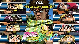 Download All Josephs ''Your Next Line Is'' Quotes-JoJo's Bizarre Adventure: All Star Battle R MP3