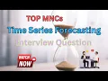 Time Series Forecasting TimeGPT - Top MNCs Interview Questions Answers