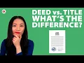 Deed vs Title What s The Difference Quicken Loans