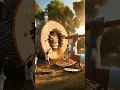 Download Lagu Rest of lions and small chhasa from giant log monster#ai#amirkhanvoice#lion Chana