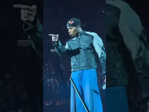 Up Close: Chris Brown Gets Heated With a 'Fan' 👀 #rnbtour #randbtour #vegas #breezy