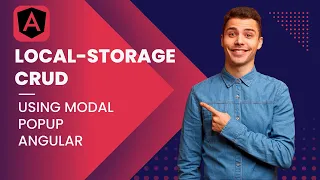Angular CRUD with Local Storage Student Registration App angular tutorial