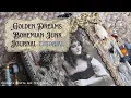 Golden Dreams Boho Bohemian Junk Journal full tutorial from start to finish - patchwork embroidery