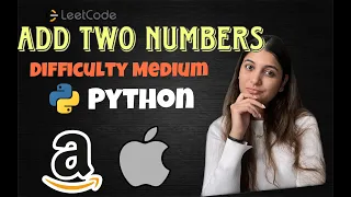 Leetcode 2 Add Two Numbers Python
