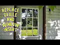 Replacement Grille Window Insert Kit