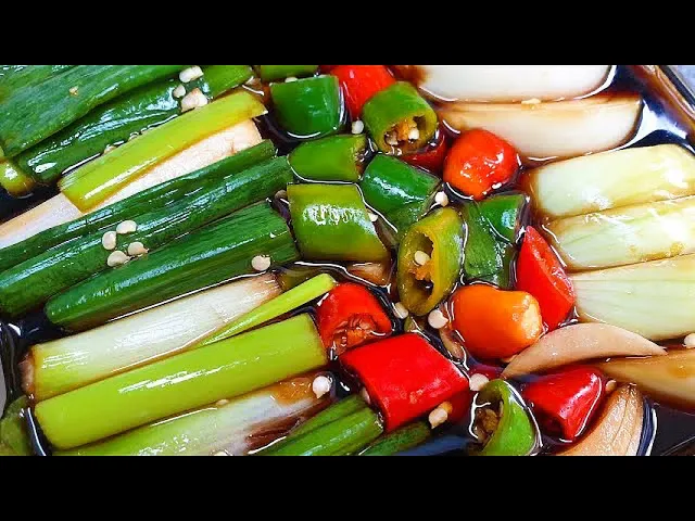 대파 양파 장아찌