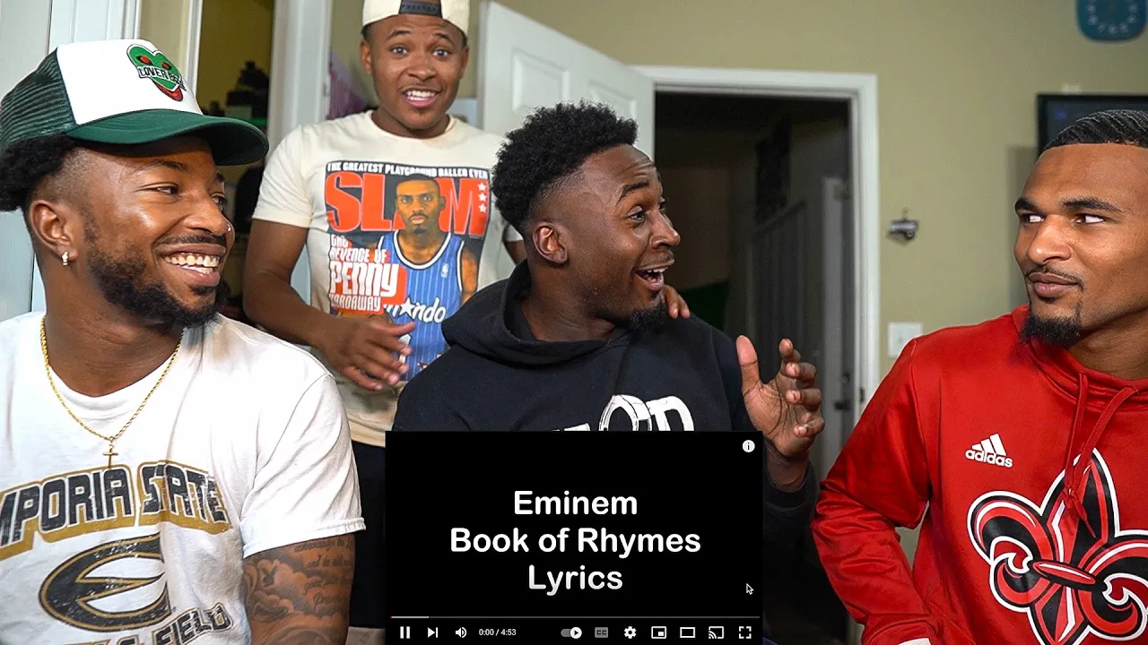 First Time Hearing Eminem - Book of Rhymes