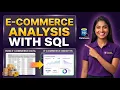 E Commerce Data Analysis with SQL End-to-End Portfolio Project for Data Analysts