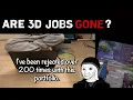 Are 3D Jobs Gone gamedev edition