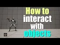 Picking up objects through interaction in Unreal