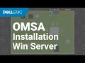 Download and Install OMSA Open Manage Server Administrator on Windows Server