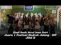 Lagu Nurul Iman Putri • Geladi Resik • Festival Hadroh Jateng - DIY Jilid II 2025