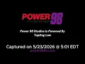 Power 98 WPEG-FM - Charlotte Legal ID 26