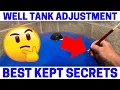 How To Adjust A Water Well Pressure Tank - Fast Easy
