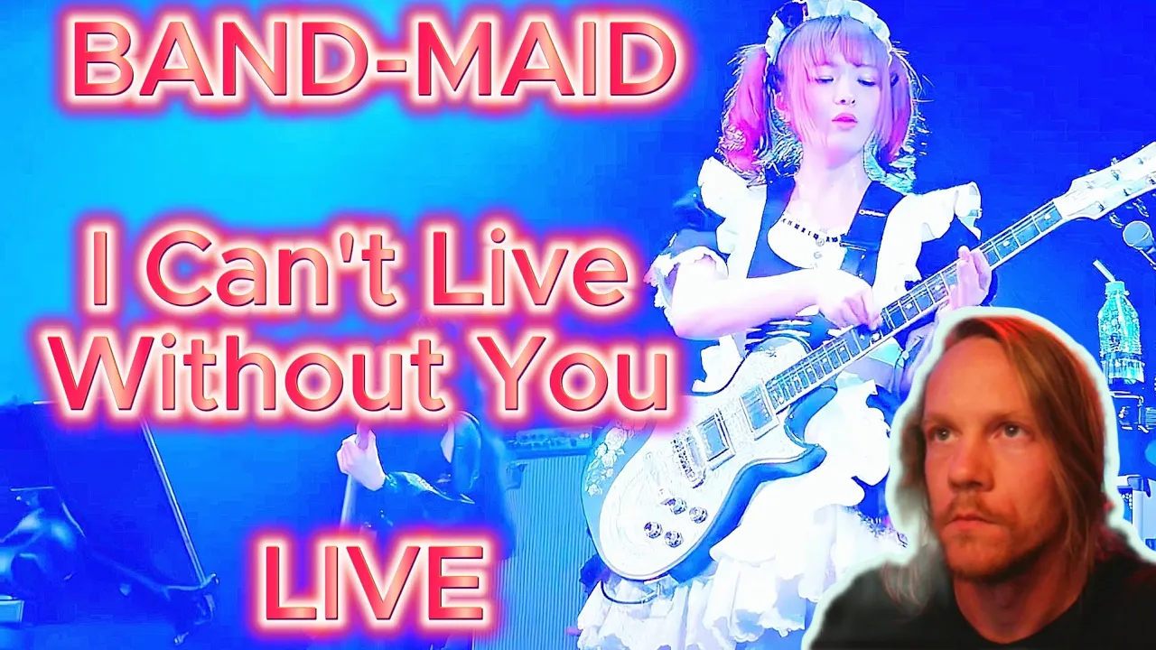 AWESOME GUITARS! @BANDMAID - I Can't Live Without You LIVE (Vocalist Reacts) AWESOME GUITARS! @BANDMAID - I Can't Live Without You LIVE (Vocalist Reacts)