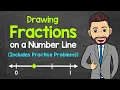 How to Draw Fractions on a Number Line Practice Problems Included Math with Mr J