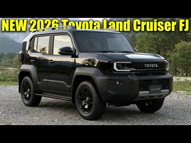 2026 Toyota Land Cruiser FJ: Everything We Know About the Brutal Baby Cruiser