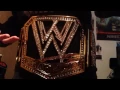 WWE Commemorative Championship Title Belt 2013 Version Review