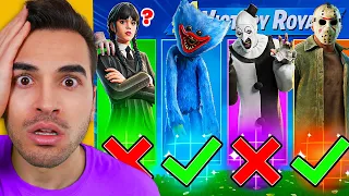 I MIEI FAN SCELGONO LA SKIN DA SHOPPARE SU FORTNITE