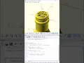 OpenScad Hollow out a nuke cola cap