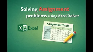 SolveAssignment Problems using Excel