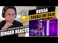 Download Lagu Rossa - Sekali Ini Saja (25 Shining Years Concert) | SINGER REACTION