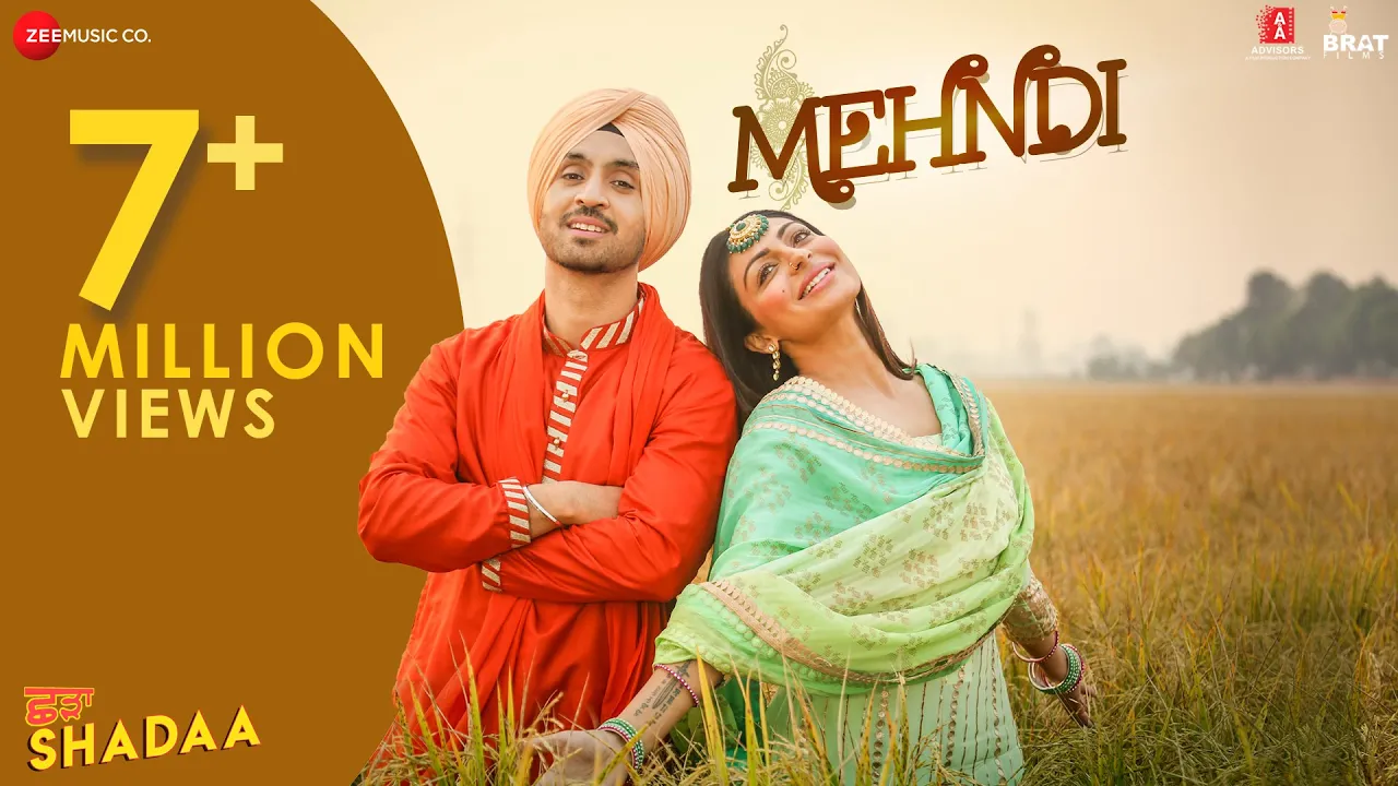 MEHNDI - SHADAA | Diljit Dosanjh & Neeru Bajwa | Shipra Goyal | 21st June | Punjabi Romantic Song MEHNDI - SHADAA | Diljit Dosanjh & Neeru Bajwa | Shipra Goyal | 21st June | Punjabi Romantic Song