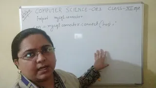 CLASS - 12 PARAMETERIZED SQL QUERY PART