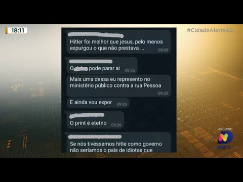Escola estadual onde professor foi filmado apoiando o nazismo é alvo de protestos pelos alunos
