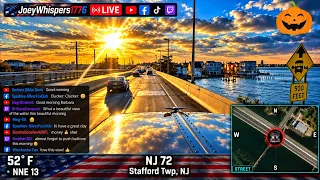 10/26 Joey Whispers 1776 LIVE IRL POV in The Red Baron Peterbilt #Live #Starlink