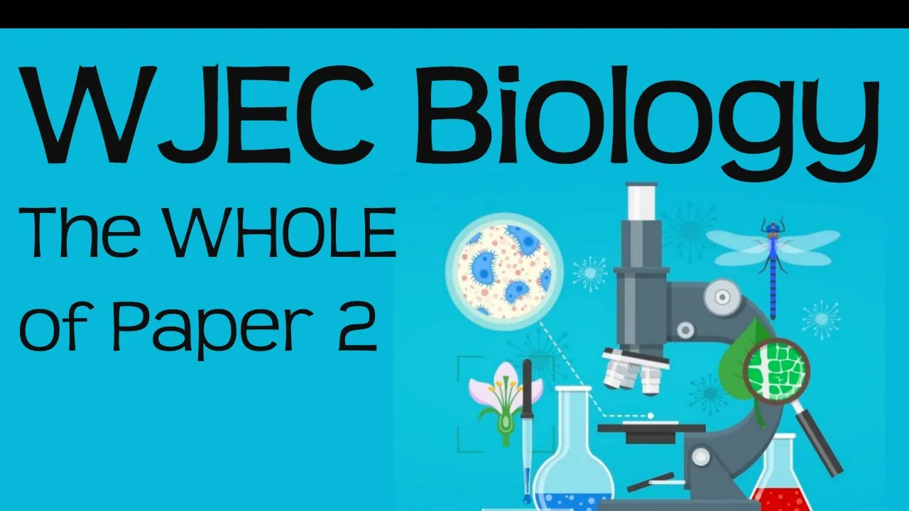The Whole of WJEC Biology paper 2!!! In only 65 minutes!!1