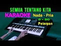 Download Lagu SEMUA TENTANG KITA - Peterpan | KARAOKE Nada Pria, HD