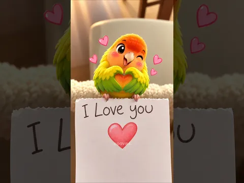 A Little Bird With a Big Heart! 🦜💕
