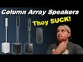 My Review on column array speakers Turbosound IP300 EV evolve 50 RCF evox 8 j8