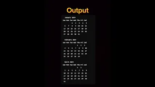 Calendar in Java How to Create a Full Year Calendar in Java Java Coding Tutorial