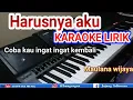 Harusnya aku ( coba kau ingat ingat kembali ) - Maulana Wijaya ( Official Video lirik karaoke )