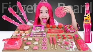 🩷핑크 피젯보드 먹방🩷 PINK Fidget Board Mukbang│JiniYum 지니얌 먹방