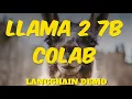 Meta AI Llama 2 Chat 7B LLM LangChain Text Summarization Named Entity Recognition Colab Tutorial