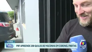 Operação policial resulta em apreensão de drogas em Coronel Freitas