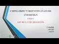 CS8592-Object Oriented Analysis and diagrams