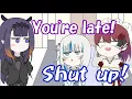Gura and Ina fighting for Marine【Animated Hololive/Eng sub】