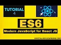 ES6 Modern JavaScript for React JS Tutorial-4 Arrow Functions