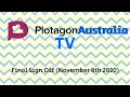 Plotagon Australia TV Final Sign Off (November 8th 2020)