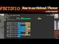 Factorio - How to use Helmod Planner UPDATED 2020