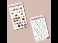 Shopping Savings Challenge Luxury Handbag Clothes Perfume 30 Days 26 Week Printable PDF