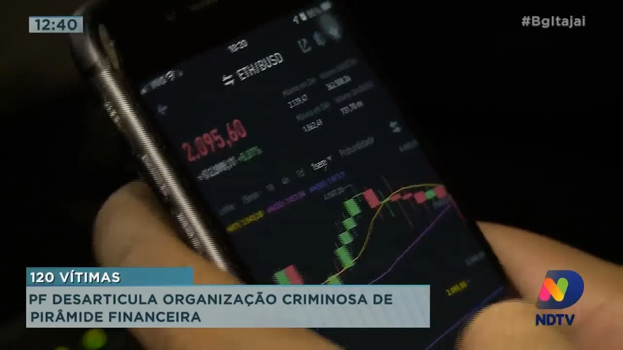 Polícia Federal desarticulou organização criminosa de pirâmide financeira